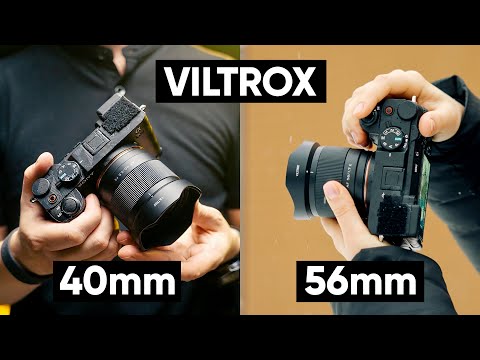 Видео: Такого мы от них не ожидали! Обзор Viltrox AF 40mm F2.5 и Viltrox AF 56mm F1.7