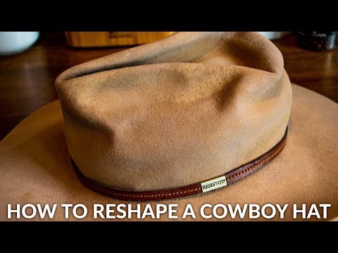 Видео: Как переделать ковбойскую шляпу дома