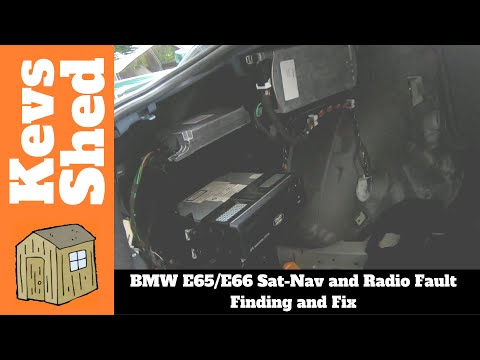 Видео: Как устранить неисправности аудиосистемы и навигации на BMW E65/E66 730d 750i 745i 2002–2008 годо...