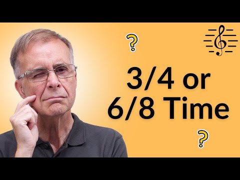 Видео: Слышите ли вы разницу между размерами 3/4 и 6/8? — Тренировка слуха