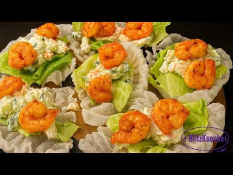 Видео: Все гости хотели узнать рецепт этой закуски! На хрустящих рисовых листах!