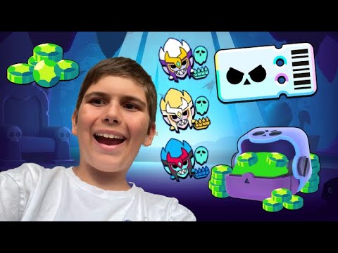 Видео: За пръв път взех Brawl pass PLUS!!! Отворих го целия!!!