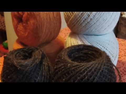 Видео: Покупка пряжи и связанное в январе.