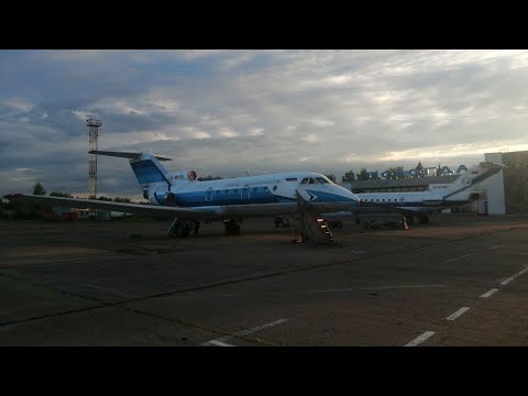 Видео: Самолет Як-40 (RA-88188) Москва (Аэропорт Внуково) - Вологда