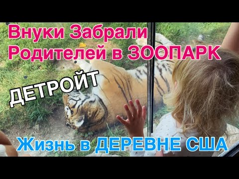 Видео: ЖИЗНЬ в Деревне США🏡Убираем Клумбу🦏ЗООПАРК ДЕТРОЙТА