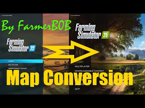 Видео: Как конвертировать карту из FS22 в FS25 и некоторые дополнительные бонусные материалы..