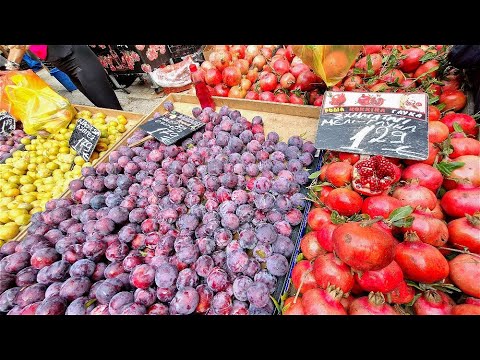 Видео: Греция Афины  Осенний базар  Цены на овощи и фрукты, сентябрь 2024 года