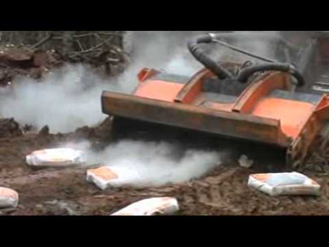 Видео: видео о стабилизации грунта