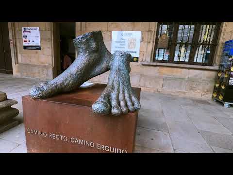 Видео: Цель паломника - Сантиаго де Компостела 🇪🇸 Север Испании [4K]