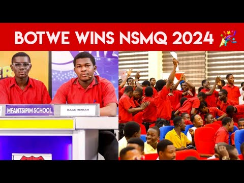 Видео: Как школа Мфанципим в итоге выиграла NSMQ 2024 | #NSMQ2024Finals