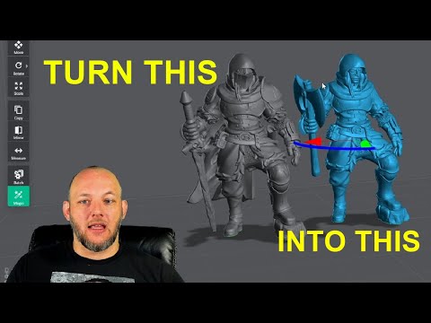 Видео: Цифровой китбашинг с Blender и Velrock Art Miniatures