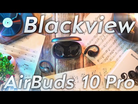 Видео: Необычный формат TWS наушников - Blackview AirBuds 10 Pro