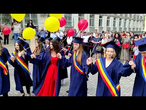 Видео: Последний звонок, Бельцы - Теоретический лицей им. Михая Еминеску, 31 мая 2022 год