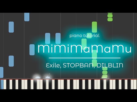 Видео: PIANO TUTORIAL | MiMiMaMaMu - Exile, STOPBAN, DILBLIN | (на пианино)