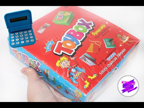 Видео: TOYBOX. Ищем легендарный калькулятор, в Жевательной резинке из Турции - TOYBOX. И др. игушки.