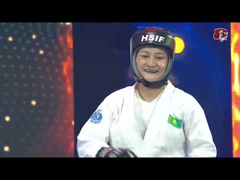 Видео: Норматова Гулжахон (UZ) 53 кг Айян Турсын (KZ)