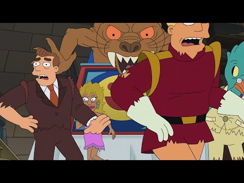 Видео: Игра в кальмара - Футурама