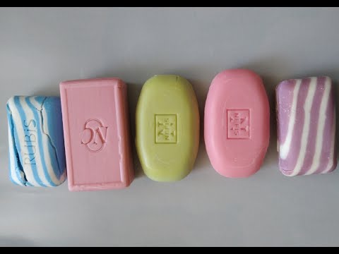 Видео: ASMR/ Soap/ Cutting dry/ Мыло