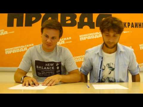 Видео: ведущий проекта "Мир наизнанку"  Дмитрий Комаров и оператор Александр Дмитриев - 2