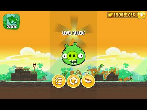 Видео: Angry Birds Seasons Эпизод Go Green, Get Lucky: Найдёте клевер - богатыми будете! (Прохождение №11)