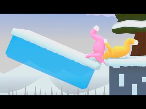 Видео: Олёша и Никита играют в кроликов | Super Bunny Man #2
