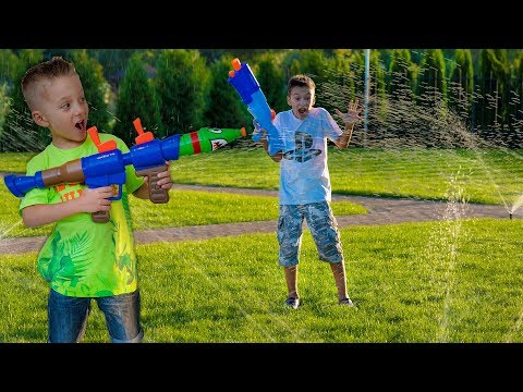 Видео: Кто Кого ПРОУЧИЛ? Устроили ДЕНЬ СОРЕВНОВАНИЙ ! НЕ ОЖИДАЛИ Такого! NERF Challenge