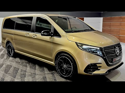 Видео: Mercedes V-Class (2025) — идеальный роскошный семейный VIP-автомобиль!