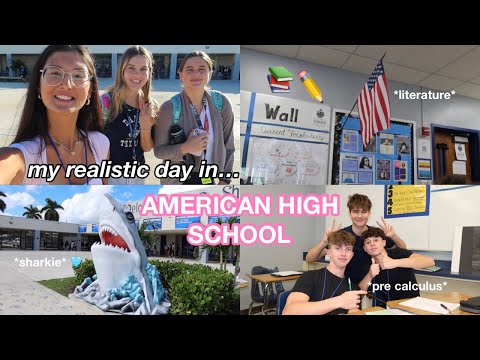 Видео: один день из моей жизни в Американской школе//school vlog//american school 🇺🇸✨