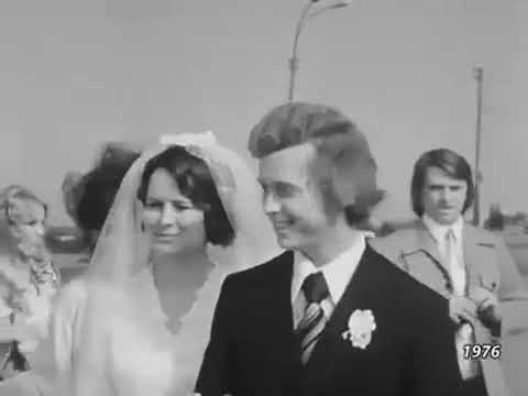 Видео: 1976 год. Тюмень. Свадьбы.