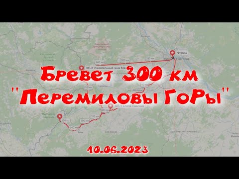 Видео: Бревет 300 км "Перемиловы горы"