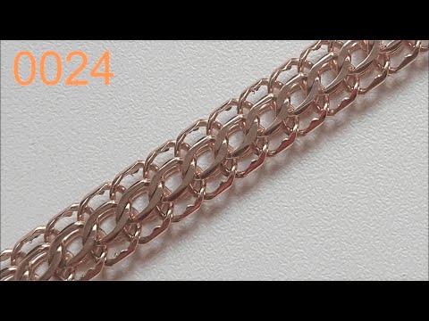 Видео: Ювелирка 0024 - Изготовление золотой цепи Венеция