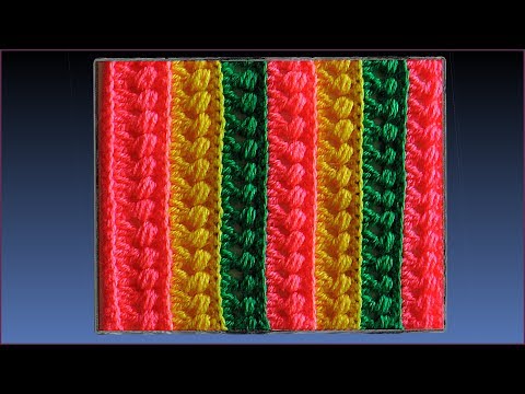 Видео: Узор для пледа крючком. Плед крючком. Вязание пледа.