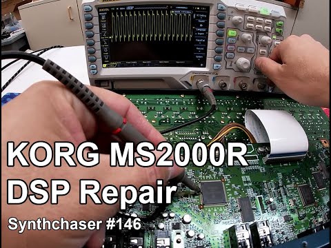 Видео: Устранение неисправностей и ремонт DSP-процессора Korg MS2000R / MS2000 — Synthchaser #146
