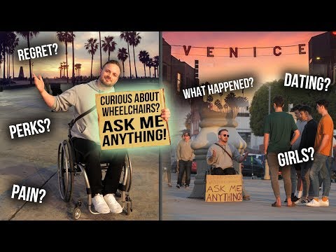 Видео: Хотите узнать больше об инвалидных колясках? СПРОСИ МЕНЯ О ЧЁМ УГОДНО! (Эпизод 1)
