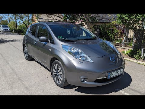 Видео: Nissan Leaf Tekna 2013р. 24 кВт. Огляд автомобіля, тебе автономності (ЗАПАС ХОДУ) @Norge_Auto