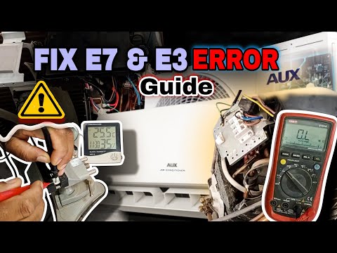 Видео: Руководство по отслеживанию ошибок Aux AC E3 и E7. Быстрые исправления, которые вы можете сделать