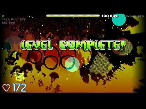 Видео: Трипл Сикс 100% (666-й Демон, Экстремальный Демон №40) | Geometry Dash