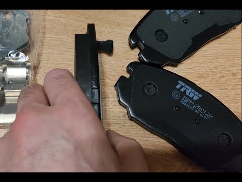 Видео: Тормозные колодки TRW! Оригинал или подделка? Часть 3.TRW GDB3409 передние колодки