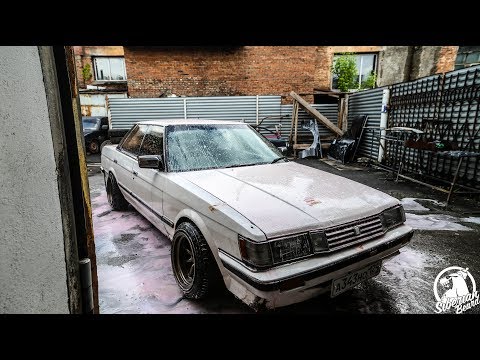 Видео: Валящий Mark 2  на V8 за 250 тыщ!  1uz-fe w55
