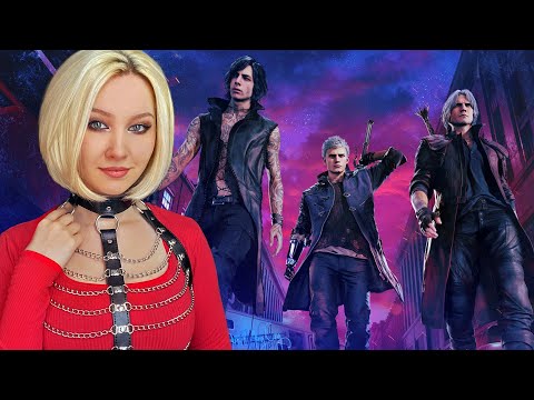Видео: DEVIL MAY CRY 5 Появление Данте - Сложность Охотник на Демонов ► Прохождение №2 ► forestcatplay