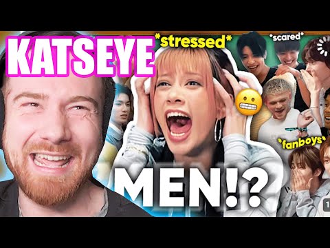 Видео: KATSEYE | БЫТЬ ТАК РАЗВИТОЙ С МУЖЧИНАМИ (неловкое взаимодействие с мужчинами-айдолами) | РЕАКЦИЯ ...