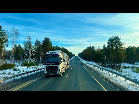 Видео: Иркутскую область и перевал Култук прошел без проблем!!!