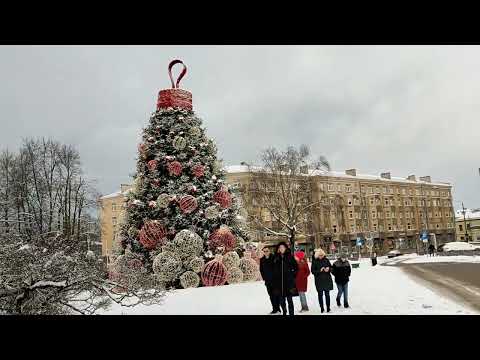 Видео: Лиепая - третий и самый западный город в Латвии! Изменения в городе. | Liepāja ziemā