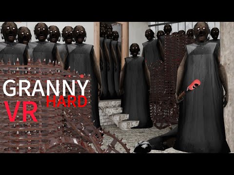 Видео: Я Выжил против 75 БАБОК на ХАРДЕ ➡️ Granny vr #39