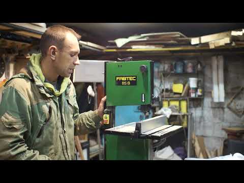 Видео: Fabtec BS 8 - малыш который пилит.