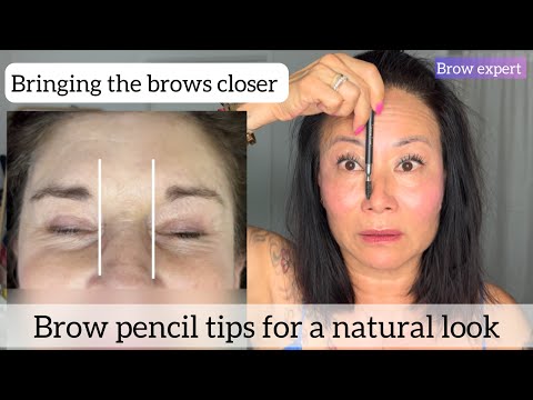 Видео: Сближаем брови