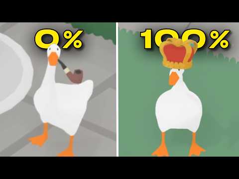 Видео: Я прошел UNTITLED GOOSE GAME на 100%