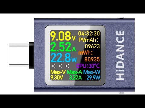 Видео: Обзор USB-Тестера HIDANCE HDC-085C недорого и не плохо