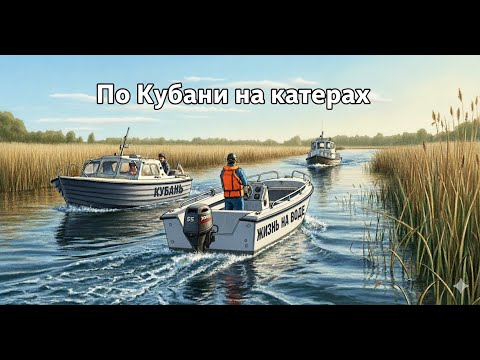 Видео: #.1 Тайный путь на Кубань: от лимана до широкой реки на двух лодках!