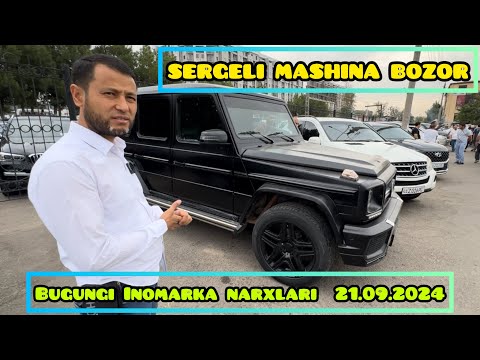 Видео: Sergeli mashina bozor inomarka narxlari 22 сентября 2024 г.